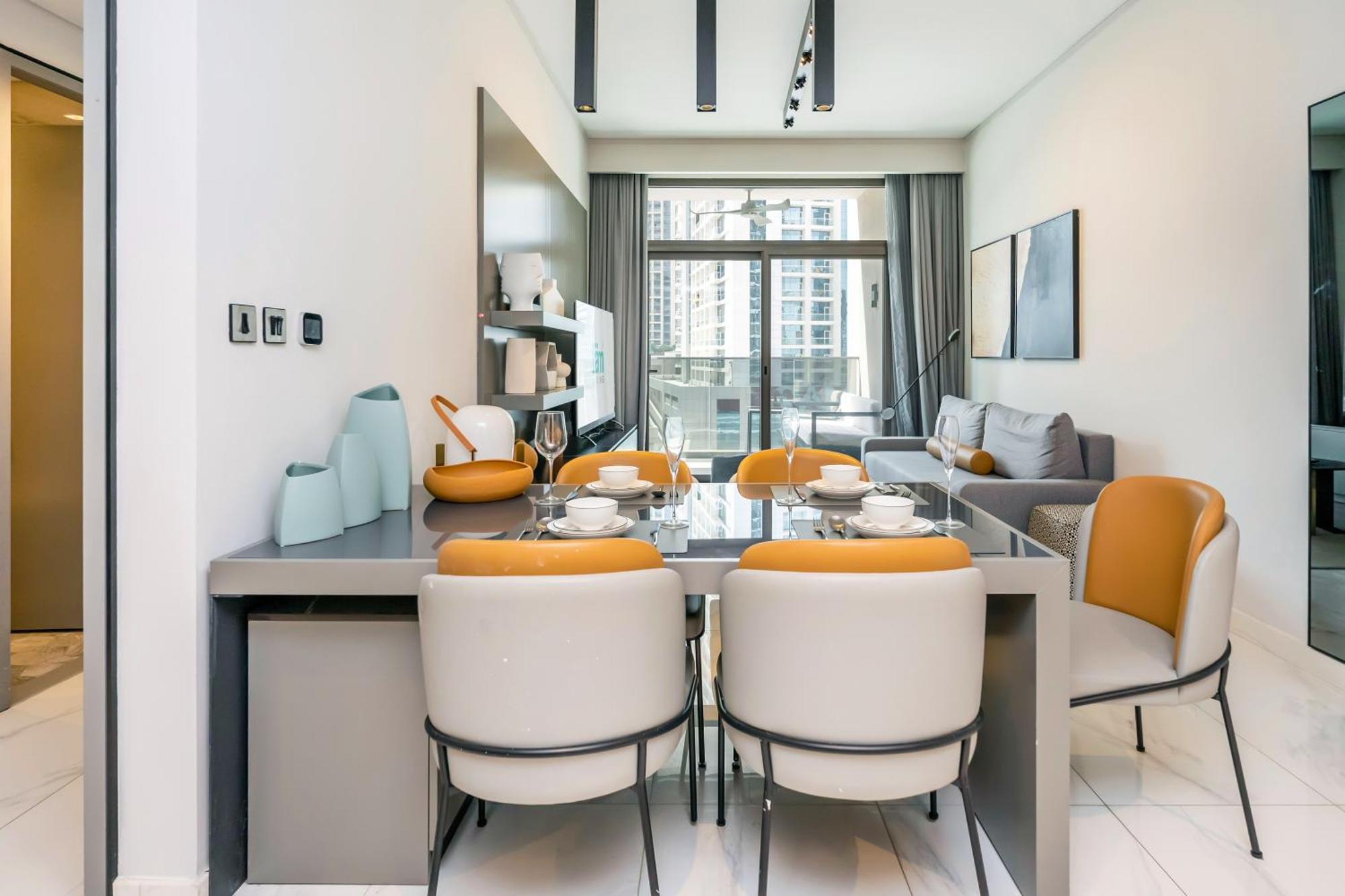 Appartamento Fam Living - Urban - Mag318, 5 Mins To Burj Khalifa