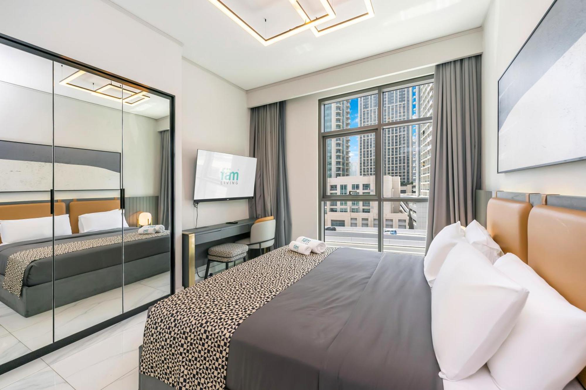 Fam Living - Urban - Mag318, 5 Mins To Burj Khalifa Appartement *